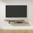 Floating TV Stand, Wall Mounted Entertainment Center and Shelf