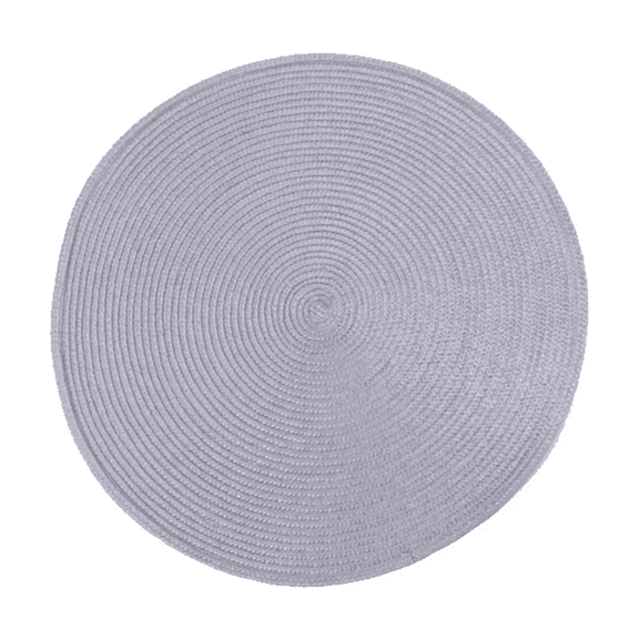 Round Woven Dining Table Placemats 18cm – Heat Resistant, Waterproof, Oil-Proof Kitchen Table Mat for Restaurants, Homes & Coffee Shops Decoration A