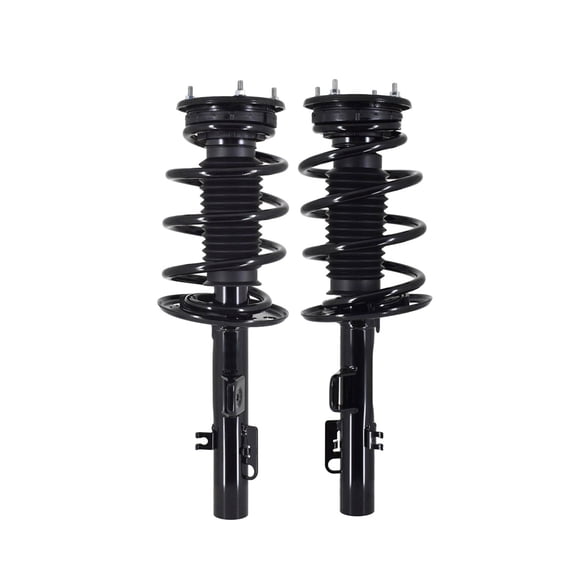 Pair Front Left-Right Quick Complete Strut - Coil Spring For 2008-2009 Ford Taurus X