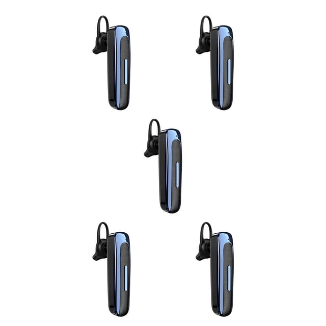 Methold Auriculares inalámbricos compatibles con Bluetooth 5.0 Auriculares manos libres recargables a prueba de sudor con micrófono Negro Azul Type2 NO2