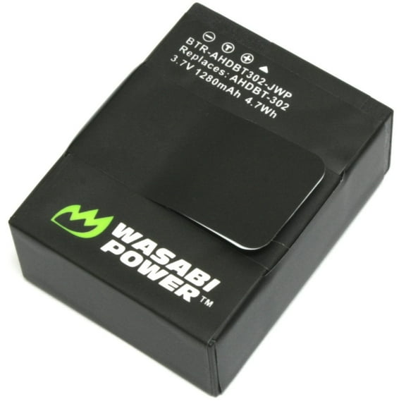 Wasabi Power Battery for GoPro HERO3, HERO3  (1280mAh)
