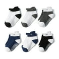 thumbnail image 5 of 12 Pairs Baby Toddler Ankle Socks with Grippers Non Slip Grip Infants Newborn Socks for 6-12 1T-7T Boys Girls, 5 of 10