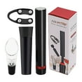 thumbnail image 1 of ZTTD Air Pressure Pump Bottle Opener with Foil Cutter, Aerator Pourer, Vacuum Stopper, Simple Cork Remover, Efficient Corkscrew Bottle Opener, Great for Wine Lovers, Perfect Wine Gift, 1 of 8