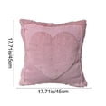 thumbnail image 3 of 18x18in Farmhouse Pillow Cover Square Pillow Case,Living Room Pillow Covers Sofa Decor,Decorative Pillow Covers Pillow Covers for Sofa Bedroom Living Room(1pc), 3 of 6