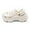 White, variant on Women's Platform Lined Clogs Cozy Plush Winter Warm Wedge Clogs Non-Slip Indoor and Outdoor Casual Shoes