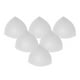 thumbnail image 1 of 3 pares de inserciones de almohadillas para sujetador, refrescantes, transpirables, push up, delgadas, suaves, triangulares para mujeres Blanco Zulema Inserto de almohadilla de sujetador, 1 of 8