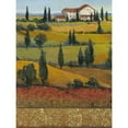 thumbnail image 3 of OToole, Tim 15x18 Black Modern Framed Museum Art Print Titled - Hilltop Villa I, 3 of 5