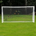 thumbnail image 3 of 24X8FT Full Size Soccer Goal Net Sports Football Post Netting Training Backyard, 3 of 7