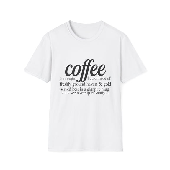 Ground Coffee Gigantic Mug Lovers Graphic Sanity Apparel