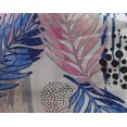 thumbnail image 5 of oneOone Georgette Viscose Medium Blue Fabric Leaves Sewing Craft Projects Fabric Prints By Yard 42 Inch Wide-6V, 5 of 5