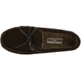 thumbnail image 2 of Minnetonka pour Hommes Casey Slipper, Suède Chocolat, 8 D-Medium, 2 of 2