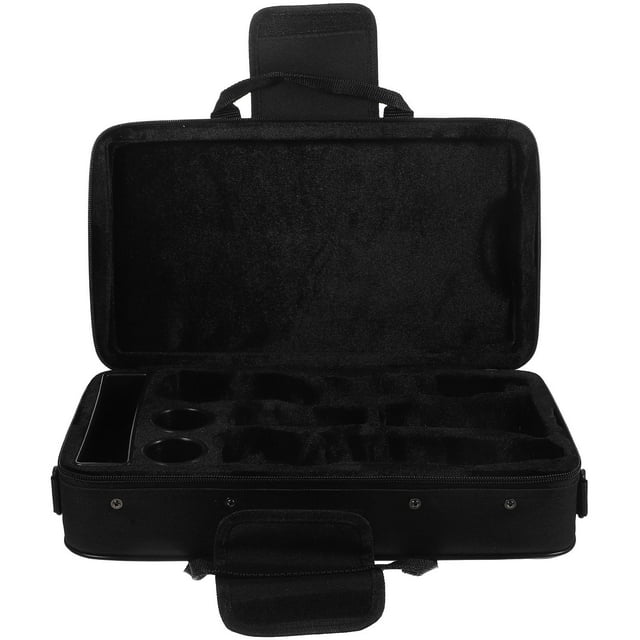 ORDDIART 1Set Thickened Oxford Bag For Clarinet Black Protective Transportation