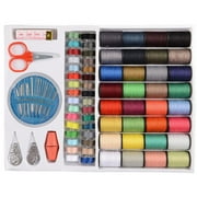 64Spools Assorted Colors Sewing Threads Set Sewing Tools Kit