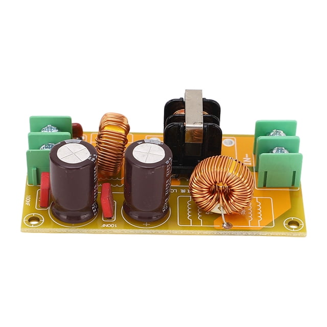 Placa De Filtro De Potencia EMI, Filtro LC Estable De 50 V CC Práctico Para Motocicleta