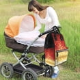 thumbnail image 3 of Wukai Red Gold Glitter Mummy Backpac,&nbsp;Diaper Bag Purse Breast Pump Bag Purse Diaper Bag for swim,gym,workout,large capacity backpack, 3 of 5