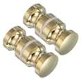 thumbnail image 1 of Manija de puerta de ducha de vidrio Uxcell, pomo de puerta de ducha de aleación de aluminio de doble cara para baño dorado, 1 of 7
