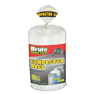  Ultrasac Compactor Bags - 18 Gallon For 15 Inch Compactors  25 X 35 Heavy Duty 2.5 MIL Garbage Disposal Bags Compatible
