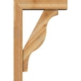 thumbnail image 3 of Ekena Millwork 6"W x 24"D x 36"H Funston Block Rough Sawn Bracket w/ Offset Brace, Western Red Cedar, 3 of 25