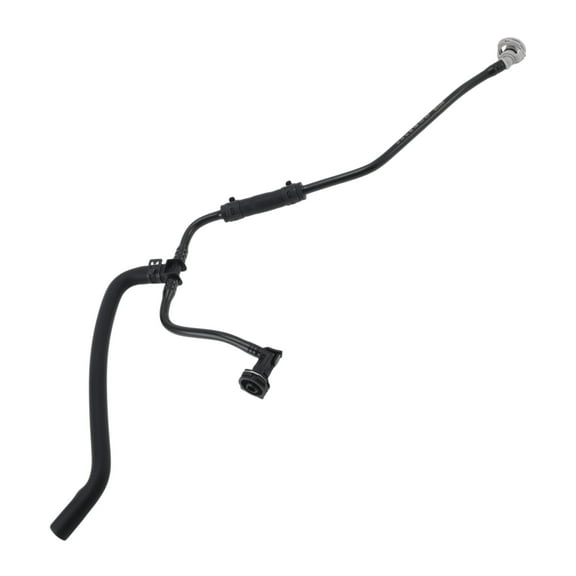 Radiator Hose Heater Hose Radiator Outlet Hose Pipe for Audi A6 2.0L 2016-2018 No.4G0121081EP Plastic Coolant Pipe Black 1 Pc