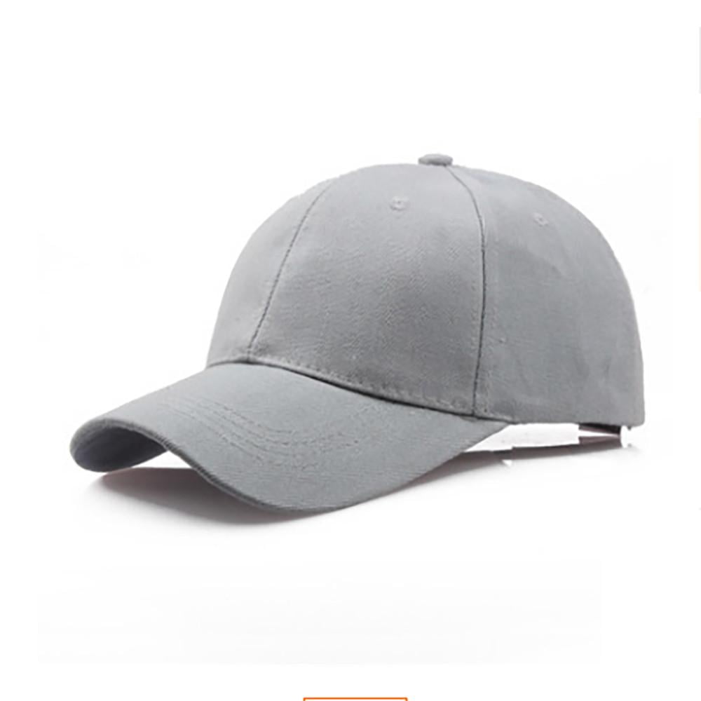 XZNGL Outdoor Sun Hat Mens Baseball Solid Color Sun Caps for Men Cotton