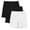Black+Black+White, variant on Girls Athletic Shorts Kids High Waisted Running Yoga Dance Biker Shorts Comfy Gymnastics Shorts for Kids Teen