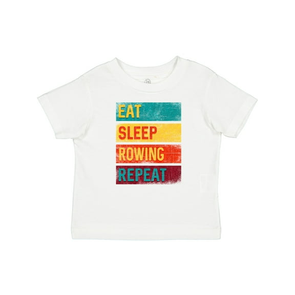 Inktastic Eat Sleep Rowing Repeat Boys or Girls Baby T-Shirt