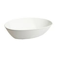 thumbnail image 5 of Smarty 2 qt. White Oval Large Disposable Plastic Serving Bowls 24ct, 5 of 5