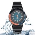 thumbnail image 3 of Relaj Cronógrafo para Hombre Con Bisel Giratorio, Relajaj Analógico Luminoso Resistente Al Agua, Correa de Metal de 42 mm, Adecuado para Deportadas Al, 3 of 7