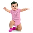 thumbnail image 4 of I Love My Grandma This Much Cute Romper Boys or Girls Infant Baby Brisco Brands NB, 4 of 7