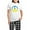 With Checker Pant, variant on CafePress - Peace In Ukraine. Stand With Ukraine. Supp Pajamas - Women's Short Sleeve Print T-Shirt and Pants Light Cotton Pajama Set