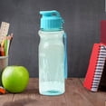 thumbnail image 6 of Sports Water Bottle,Durable Water Bottle,Leakproof Wide Mouth Bottle,Water Bottle With Wrist Strap,BPA Free,Portable Sports Water Bottle,Drinking Cup with Handle for Camping Gym(Blue1), 6 of 9