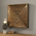 thumbnail image 4 of Uttermost Blaise Contemporary Iron Wall Panel in Antique Bronze, 4 of 5