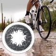 thumbnail image 4 of Plato de bicicleta doble 130BCD 52T -60, redondo, de aleación de aluminio, para carretera 58T, 4 of 9