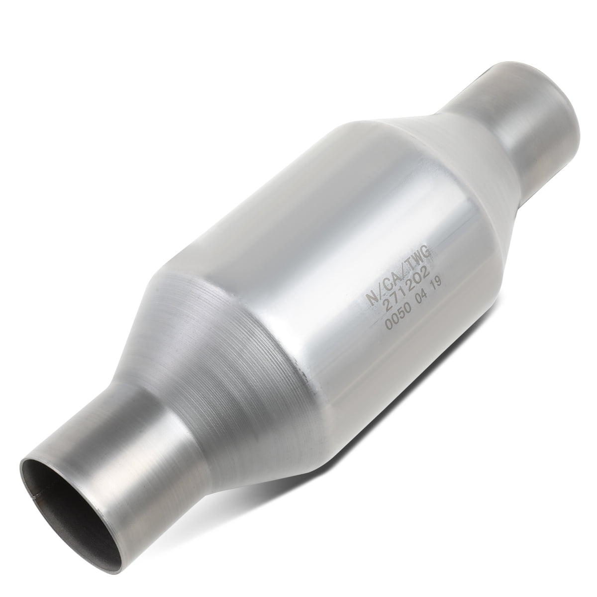 11" L x 4" D Stainless Steel Universal Weld On Catalytic Converter