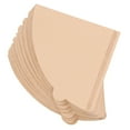 thumbnail image 1 of 100PCS Coffee Filter Paper, Natural Wood Pulp Disposable Cone Shaped Coffee Strainer with Hot Water Soak, for Home Office Restaurant Kitchen, 1 of 7