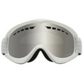 thumbnail image 2 of Dragon Alliance Dx Ski Goggles, White, Whiteluma Silver Ion Lens, 2 of 2