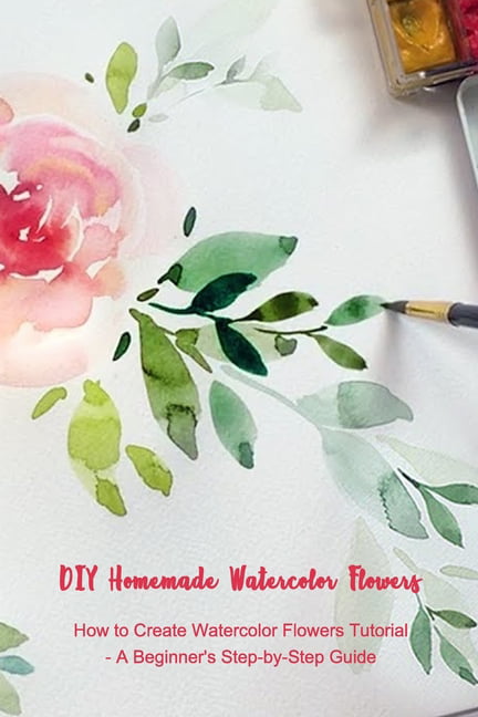 unique gift for her bright and loose original flower painting botanical painting Original watercolor of red roses