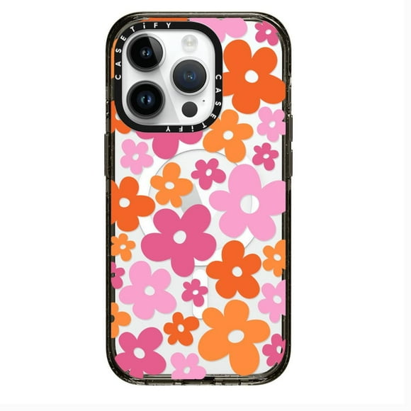 Case CASETiFY Abstract Floral para iPhone 15 Pro multicolor