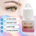 thumbnail image 2 of Xihbxyly Colle pour Cils Noire Colle pour Cils Sensible Colle d'Extension pour Cils à Longue Action Colle à Séchage Rapide pour Extensions de Cils 5 ml Offres des Fêtes, 2 of 6