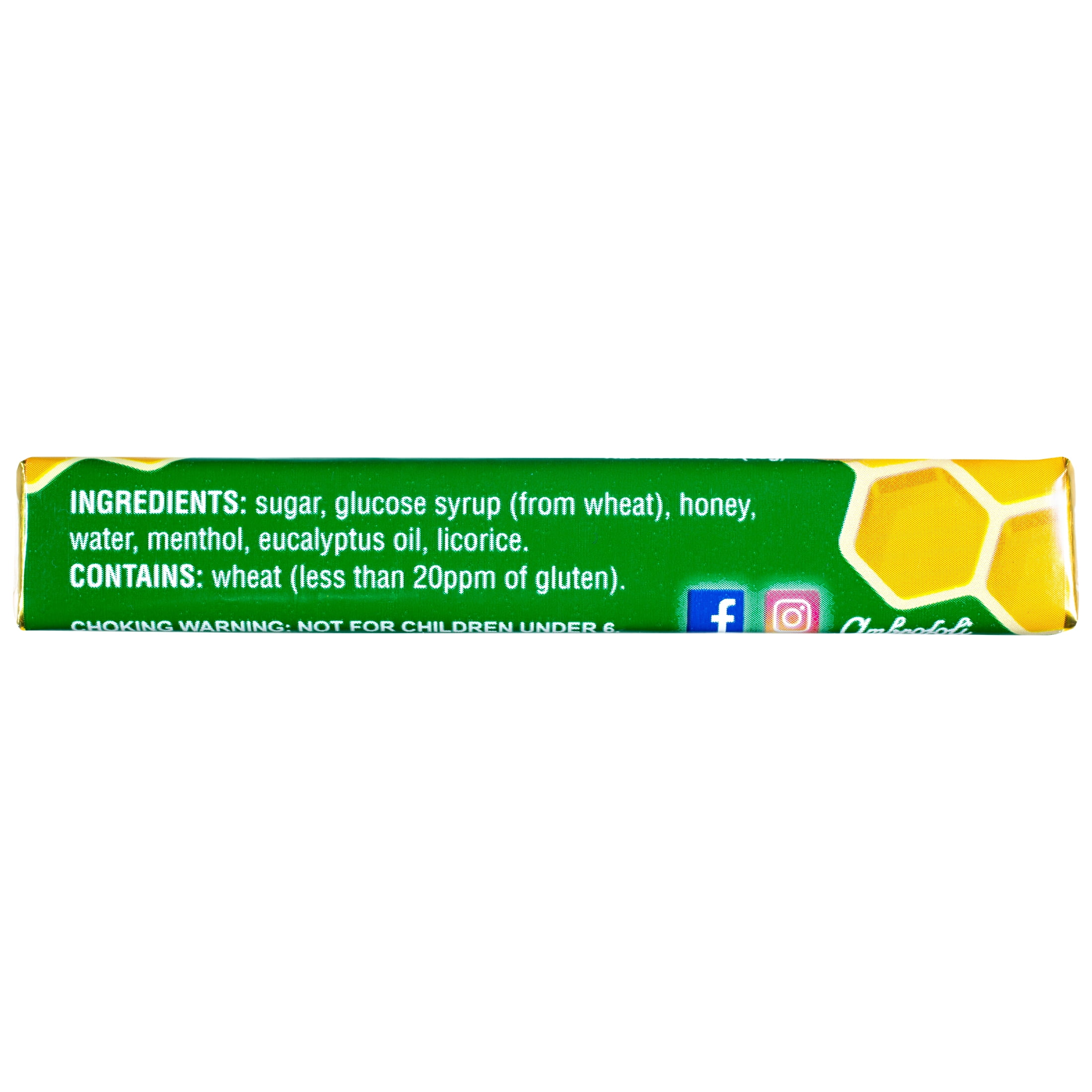 Honey Menthol Drop Bars