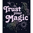 thumbnail image 2 of Girl's My Little Pony Trust Your Magic Stars  Graphic Tee Navy Blue Small, 2 of 4
