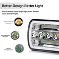 thumbnail image 4 of 1984-2001 for Jeep Cherokee XJ Brightest 2PC Halo 5x7 7x6 LED Headlight DRL&Turn, 4 of 11