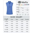 thumbnail image 3 of MoFiz Women Pure Golf Polo Shirts Sleeveless Sports Athletic Workwear-Quick Dry Tank Tops, 3 of 6