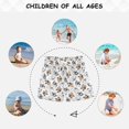 thumbnail image 6 of joogoo Boys Swim Trunks Cartoon Bulldogs Beach Board Shorts Drawstring Swimsuit 2T, 6 of 6