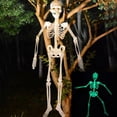 thumbnail image 1 of Colgante Cuerpo De Esqueleto De Halloween Aterrador Para Decoración De Halloween Noticed HA041435-01, 1 of 6