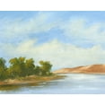 thumbnail image 2 of Harper, Ethan 18x15 White Modern Wood Framed Museum Art Print Titled - Small Summer Horizons II, 2 of 4