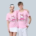 thumbnail image 4 of Camiseta de manga corta de Hello Kitty para niños, ropa suave, corazón femenino, regalo de cumpleaños, Kawaii, Sanrioed, verano, nuevo, 4 of 4