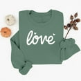 thumbnail image 4 of Valentine Sweatshirts for Women 2026 Cotton Couples Heart Graphic Crewneck Pullover Soft Fashion Valentines Shirts, 4 of 5