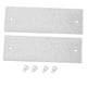 thumbnail image 2 of 2 cubiertas para guías de onda de microondas, láminas de mica, sin mantenimiento, fácil instalación, W10915651, W10120230, para uso en oficinas y, 2 of 8