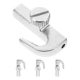 thumbnail image 1 of 4pcs Stainless Steel Picture Hanging Kit With Wire Hooks For Hanging Pants Pictures And More Home Decor For Gallery And Exhibition Use, 1 of 4